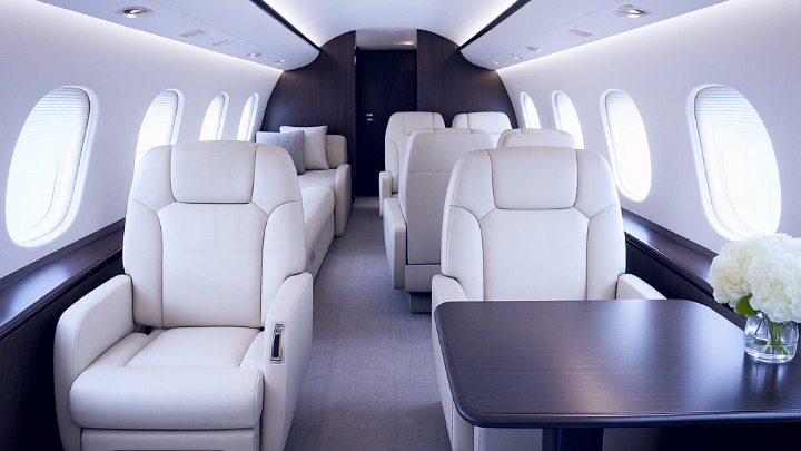 Legacy 650 Jet Interior